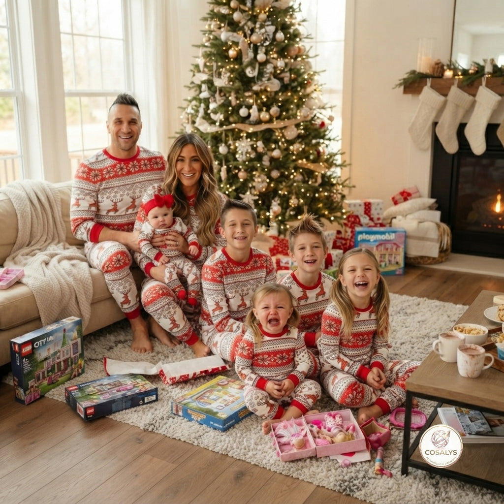 Pyjama de noël famille.