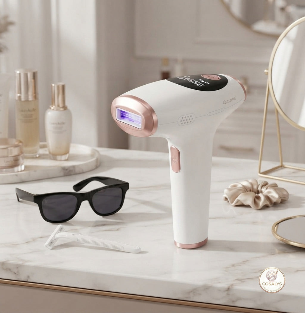 Ėpilateur lumière pulsée IPL - épilation professionnelle