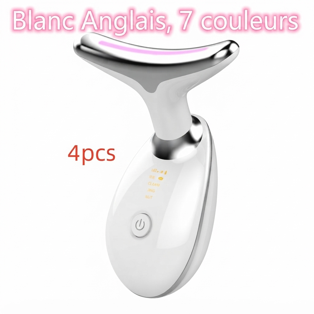 Appareil lifting LED visage anti-âge luminothérapie expert de poche. Sans fil (sac a main)