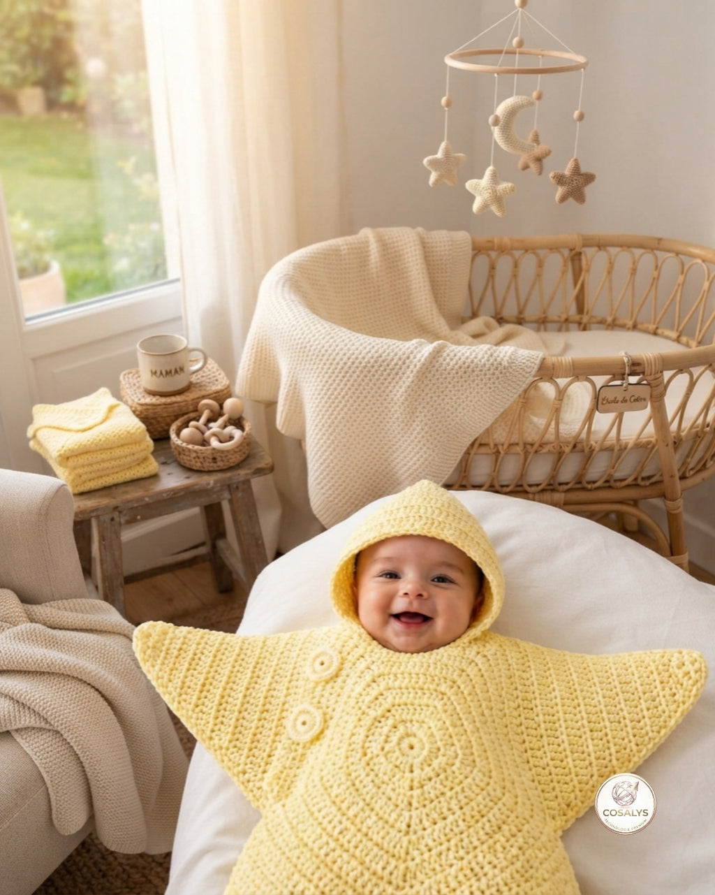 Grenouillère étoile - bébé étoiles pyjama