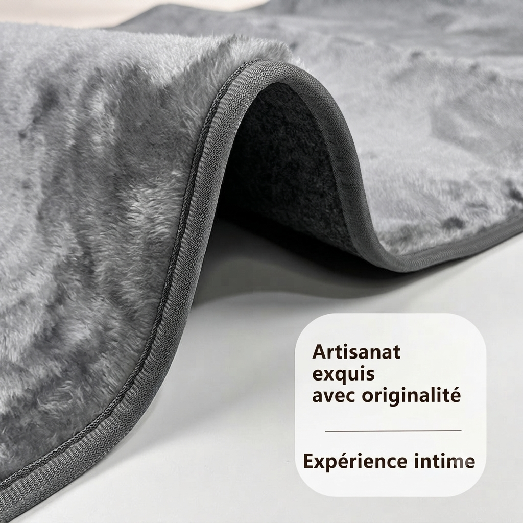 Couverture plaide chauffant/chauffante pour voiture ou maison - prise allume cigare