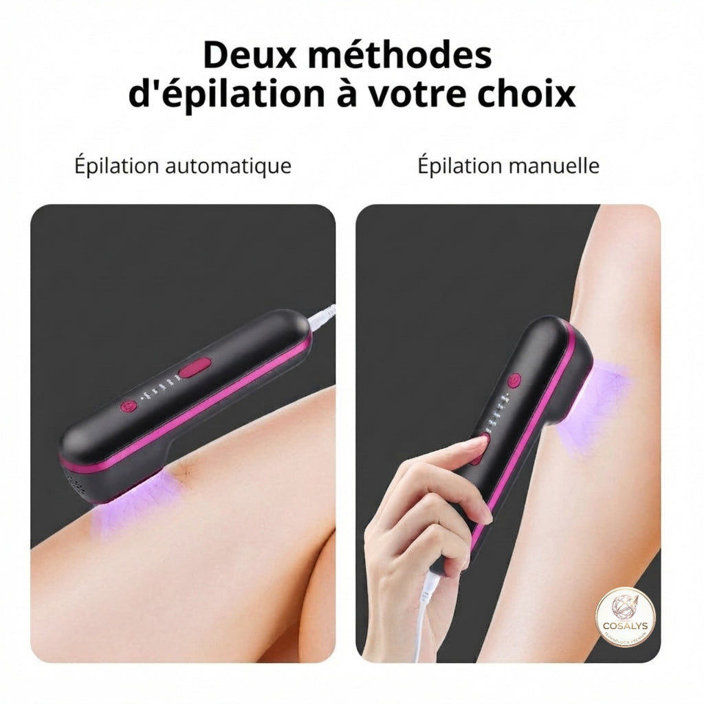 Ėpilation lumière pulsée intense IPL professionnelle - épilateur