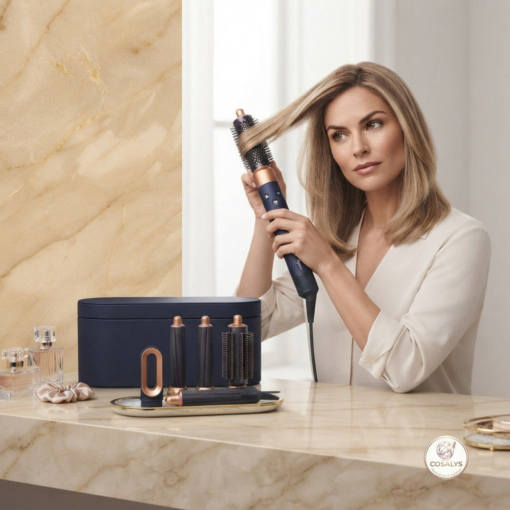 Sèche cheveux - Styler capillaire 5 en 1 - 5 embouts - 110 000 tr/min
